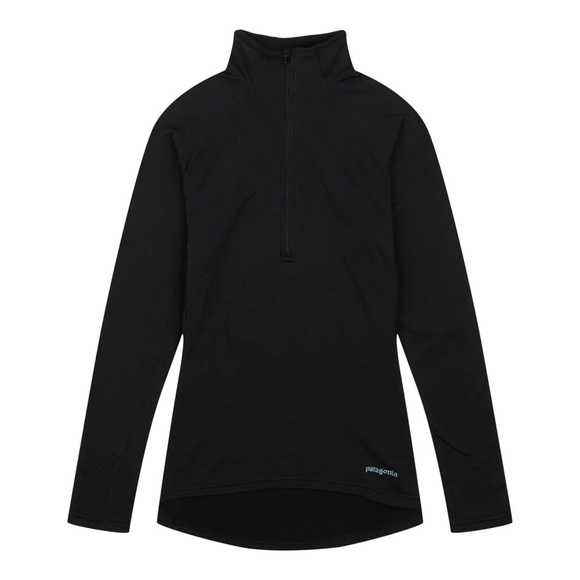 Patagonia Tops - Patagonia Capilene 4 Thermal Weight Zip-Neck Pullover in Black - Small